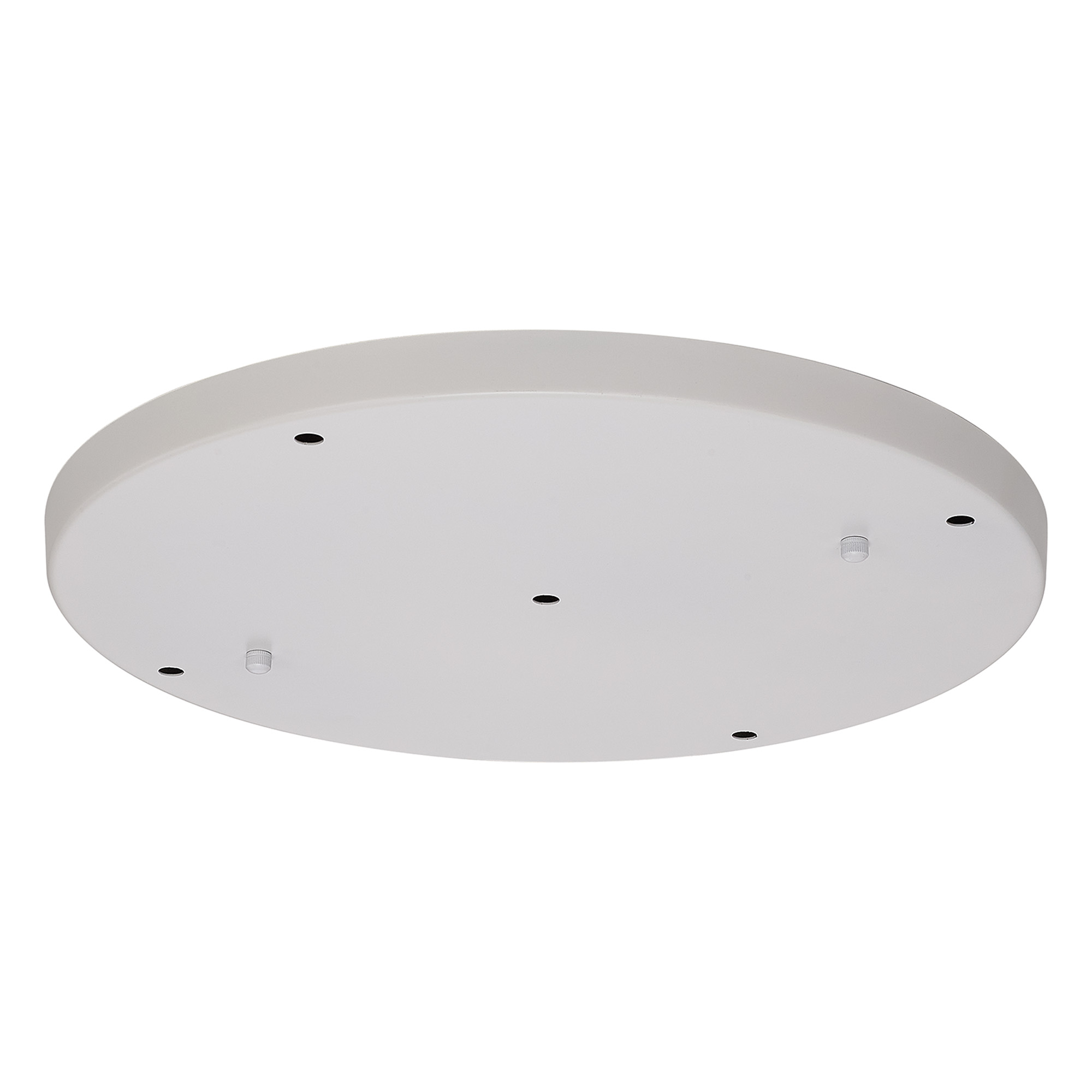 D0830WH  Hayes 5 Hole 40cm Ceiling Plate White